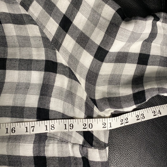 Cotton blend Cloth & Stone for Anthropology black & white top Size M, EUC - Picture 8 of 10